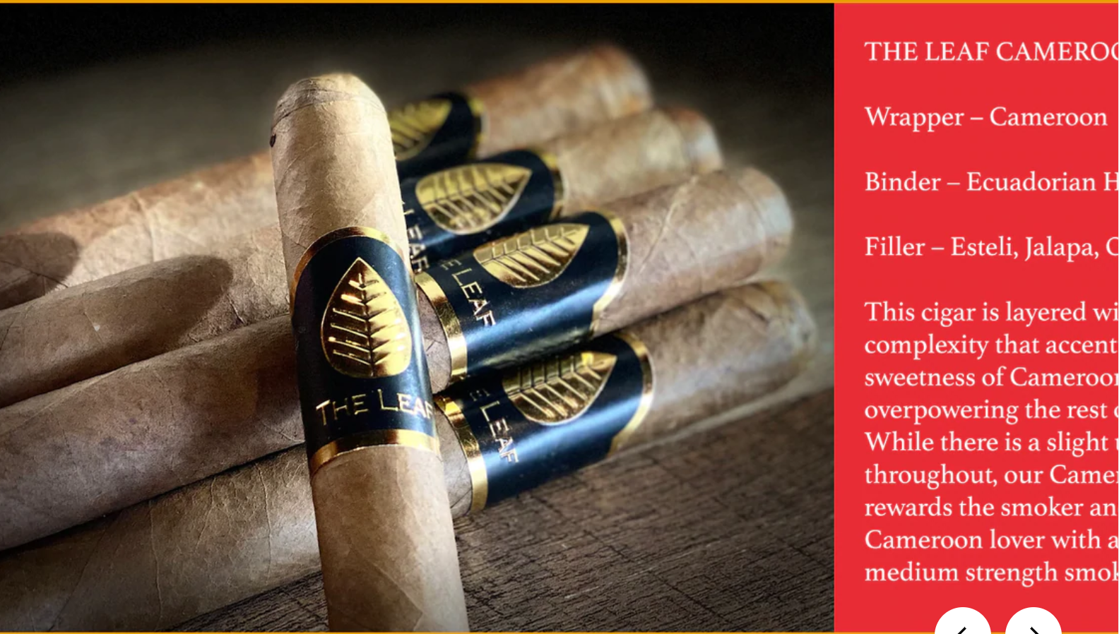 Leaf Maduro - Cigar World 